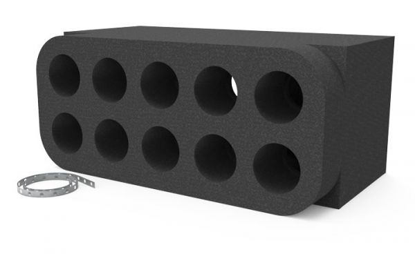 CAJAS DE DISTRIBUCIÓN DE FOAM CON SALIDAS DE Ø75 