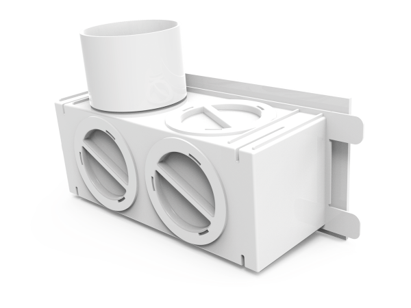 CAJA DE PARED CON REJILLA