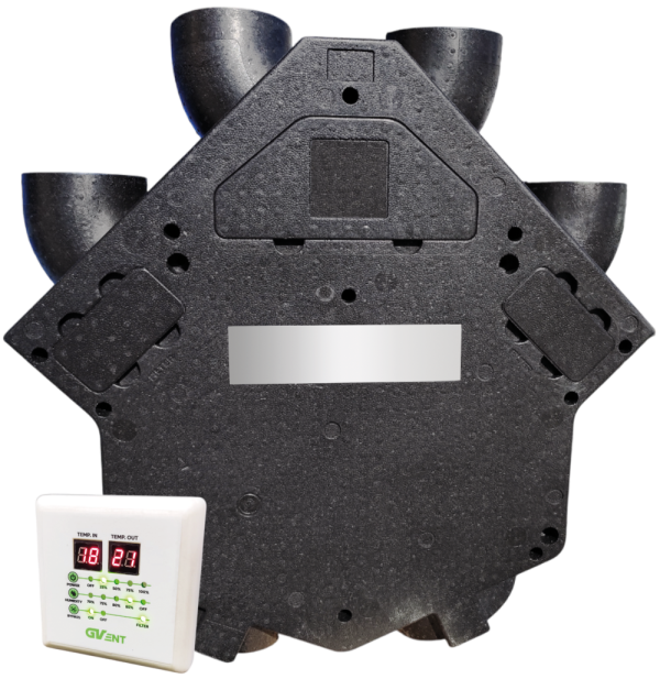 LEVANTE 380 (UNIDAD DE VENTILACIÓN MECÁNICA CONTROLADA DE DOBLE FLUJO CON RECUPERACIÓN DE CALOR)